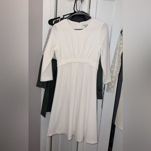 Calvin Klein ruched  empire a line dress